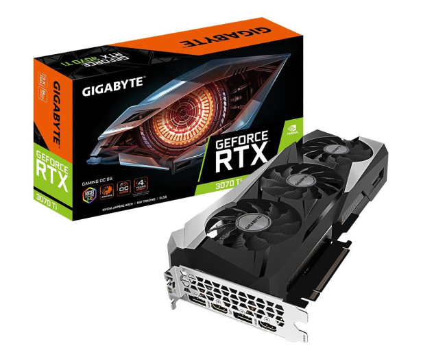 Gigabyte GeForce RTX 3070 Ti GAMING OC 8GB GDDR6X - 659843 - zdjęcie